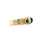 vintage Gouden vintage ring met turkoois 14 kt