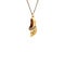 vintage Gold vintage clog pendant with diamond 14 kt