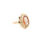 vintage Gold vintage ring with cameo 14 kt