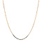 vintage Gouden vintage cobra collier 14 kt