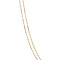 vintage Gouden vintage cobra collier 14 kt