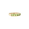 vintage Ring with peridot 9 kt