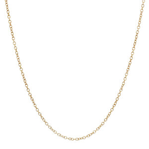 Anchor necklace 9 kt