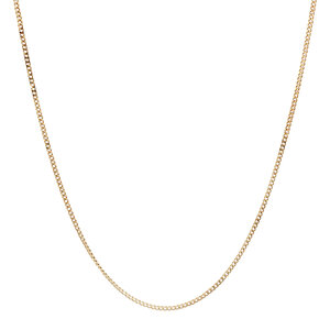 Gold gourmet necklace 14 kt