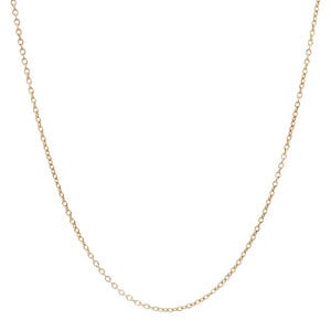 Gouden anker collier 14 kt
