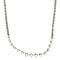 vintage White gold vintage necklace with diamond 18 kt