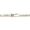 vintage White gold vintage bracelet with diamond 14 kt