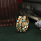 vintage Golden vintage ring with turquoise 18 kt