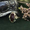 vintage Gouden vintage ring met carneool 14 kt