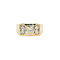 vintage Gouden vintage ring met diamant 14 kt