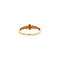 vintage Gouden vintage ring met robijn, saffier en diamant 14 kt