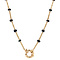 vintage Gold vintage necklace with sapphire 14 kt