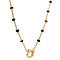 vintage Gold vintage necklace with sapphire 14 kt
