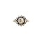vintage Gold vintage entourage ring with rose diamond 14 kt/925