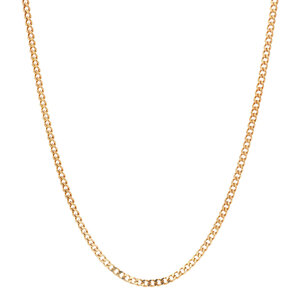 Gouden gourmet collier 14 kt