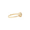 vintage Gouden vintage entourage ring met diamant 14 kt