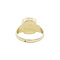 vintage Gold vintage signet ring with chalcedony 14 kt