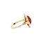 vintage Gouden vintage ring met carneool 14 kt