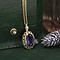 vintage Gold vintage pendant with sapphire 14 kt