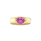 vintage Gold vintage ring with sapphire 14 kt