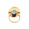 vintage Gouden vintage ring met chalcedoon 14 kt