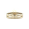 vintage Witgouden vintage ring met parel en diamant 18 kt