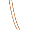 vintage Rose-gold vintage foxtail necklace 14 kt
