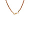 vintage Rose-gold vintage foxtail necklace 14 kt