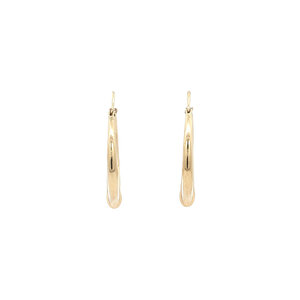 Golden fantasy earrings 14 kt