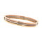 vintage Tricolour gold vintage Cartier bracelet 18 kt