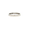 vintage White gold vintage row ring with diamond 14 kt