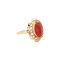 vintage Gouden vintage ring met carneool 14 kt