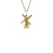 vintage Gouden vintage molen hanger 14 kt
