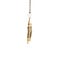 vintage Gouden vintage hanger met spinel 14 kt