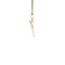 vintage Gouden vintage schaar hanger 14 kt
