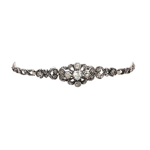 Zilveren armband met diamant 925/14 kt