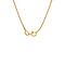 vintage Gouden vintage fantasie collier 18 kt