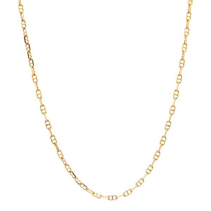 Gold fantasy necklace 14 kt