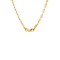 vintage Gouden vintage fantasie collier 14 kt
