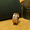 vintage Gouden vintage bewerkte ring 18 kt