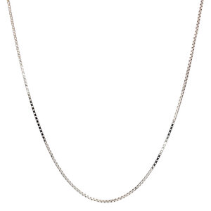 Witgouden venetiaan collier 14 kt
