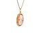 vintage Gold vintage pendant with cameo 14 kt