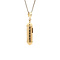 vintage Gold vintage mezuzah pendant 18 kt