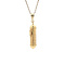 vintage Gold vintage mezuzah pendant 18 kt