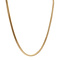 vintage Gouden vintage slangen collier 14 kt