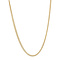 vintage Gold vintage gourmet long necklace 14 kt