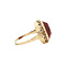 vintage Gouden vintage ring met carneool 14 kt
