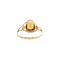 vintage Gouden vintage ring met kleursteen 14 kt