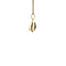 vintage Gold vintage bell pendant with enamel 14 kt