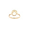 vintage Gold vintage ring with sapphire 14 kt